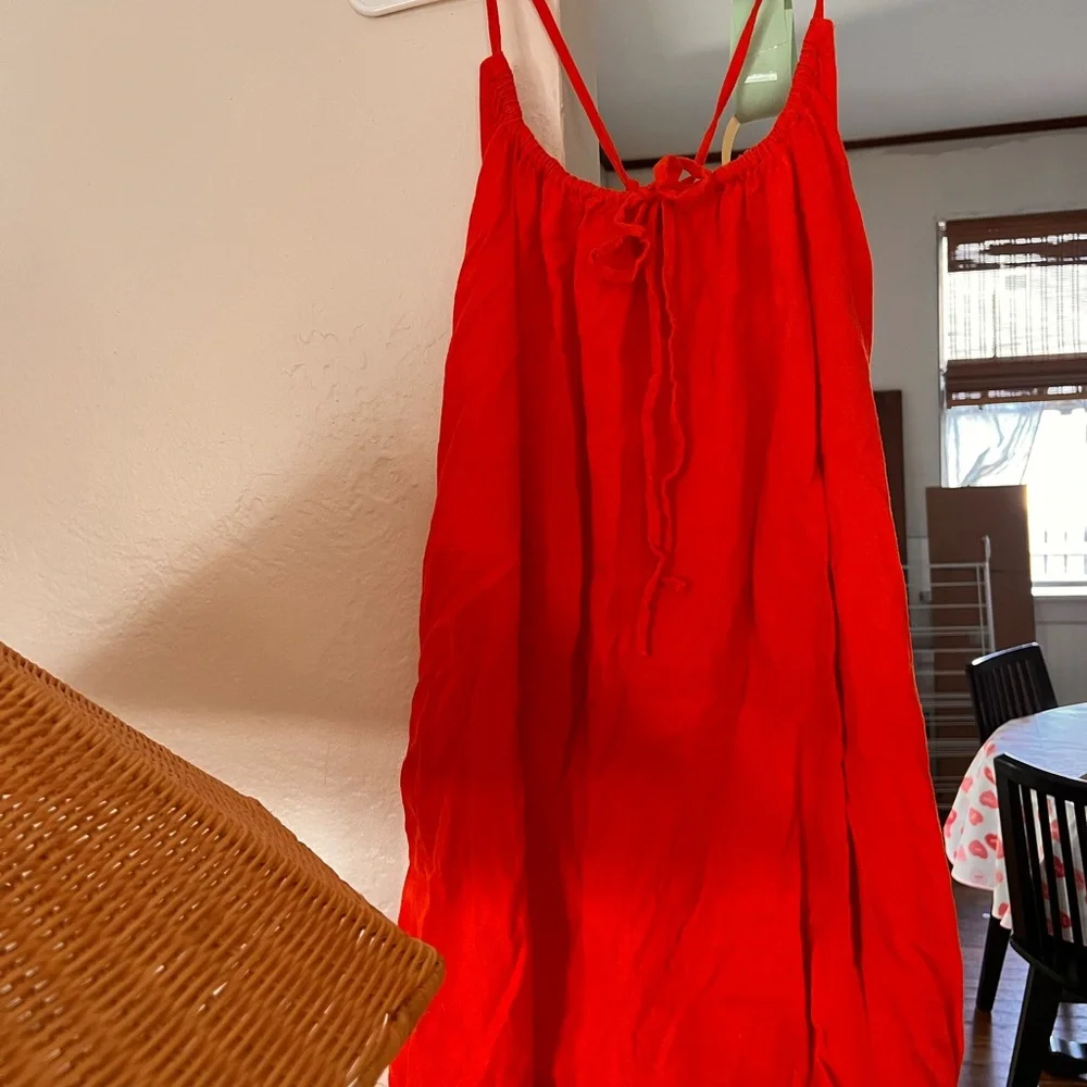 Free People Red Mini Dress - Picture 1 of 2